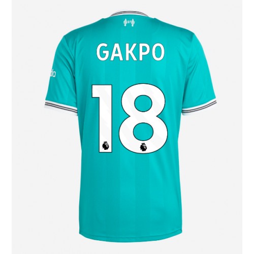 Liverpool Cody Gakpo #18 Replika Tredje Tröja 2025-26 Kortärmad
